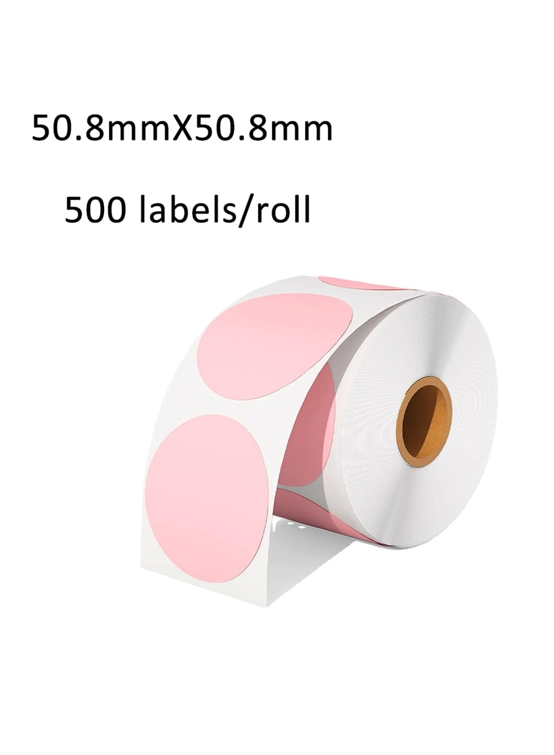 Colorful Round Thermal Label-50.8mm