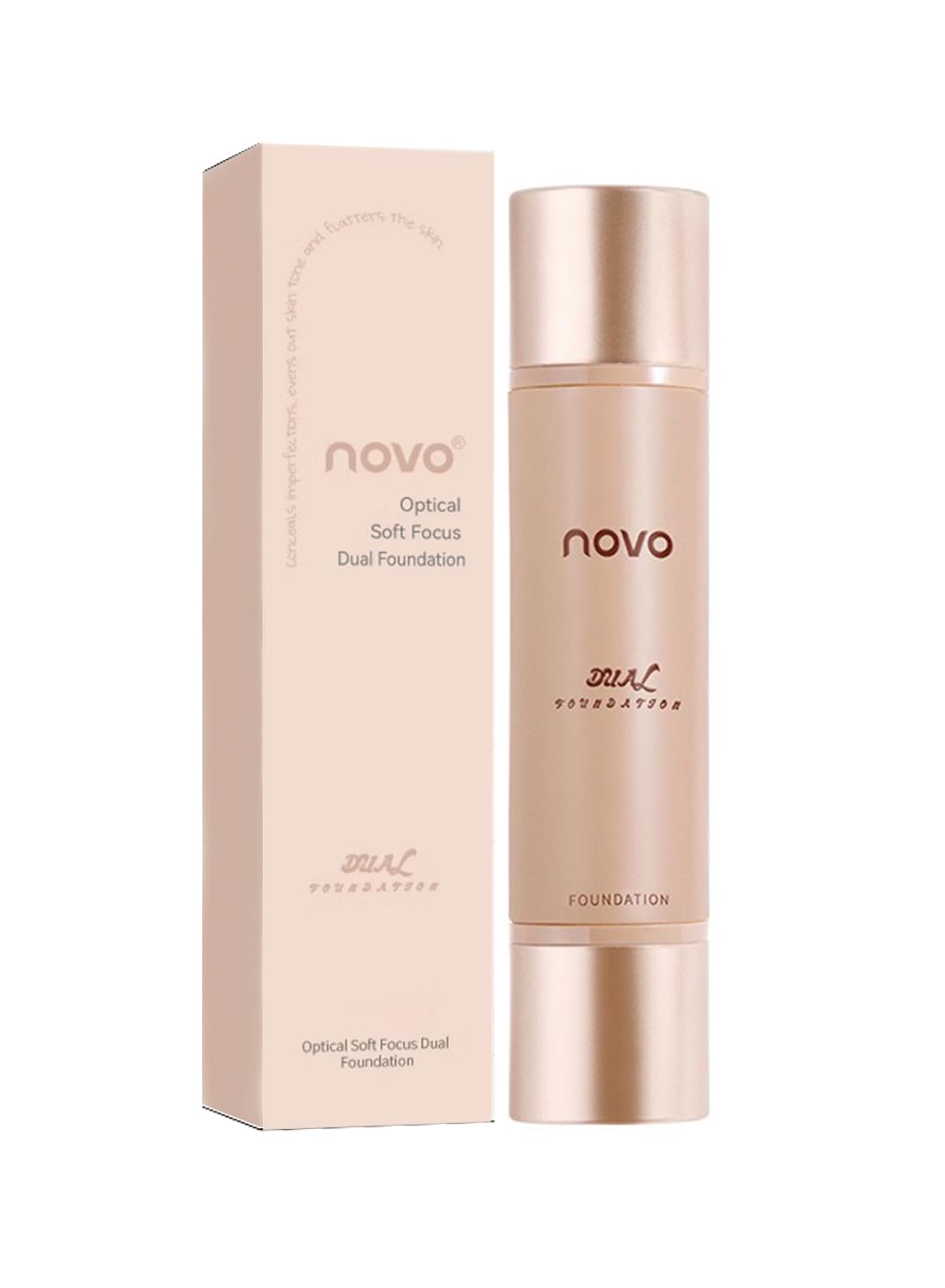 Essence Translucent Foundation, Full Matte Coverage Foundation Liquid 02