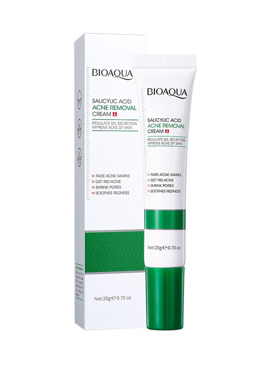 Acne Spot Treatment Cream with Salicylic Acid, Tightening Pore Facial Cream, 20g