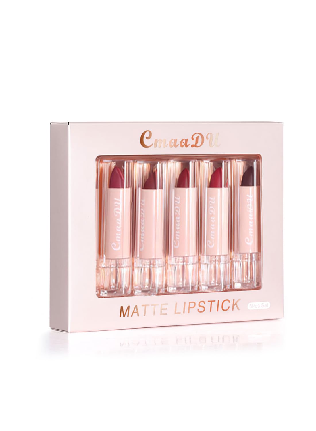 Cmaadu 5 Colors Matte Lipstick Set