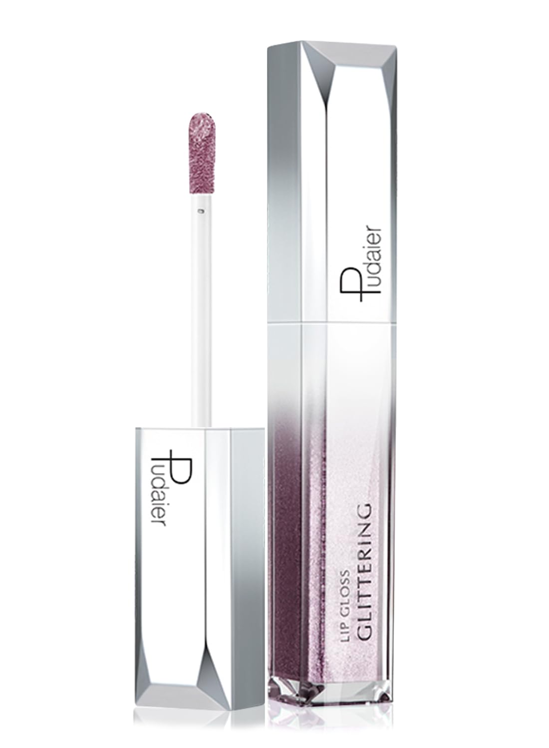 Glitter Lip Gloss, Shimmer Metallic Liquid Lipstick, Moisturizing Waterproof Long Lasting Multi-Used Lip Makeup for Party DIY Daily Use, for Lips Cheeks Eyes