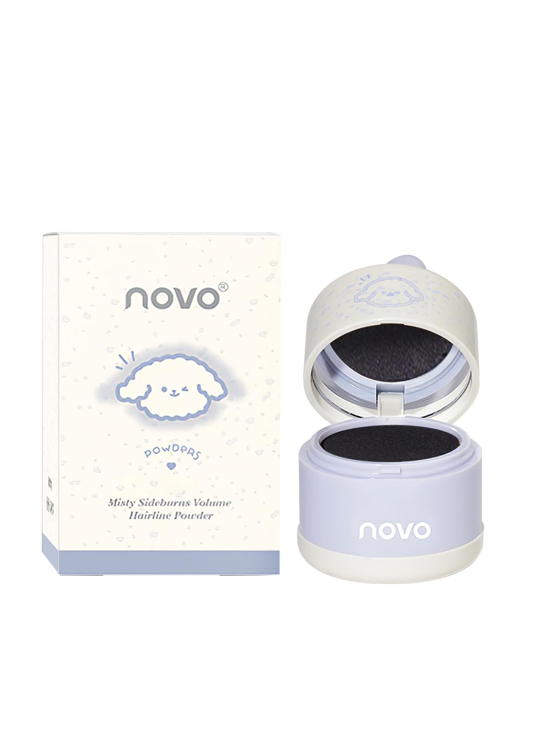 Instantly Hairline Powder, Waterproof Long Lasting Root Touch Up Hair Powder, Volume Hairline Powder, Quick Cover Grey Hair Root Concealer for Women and Men