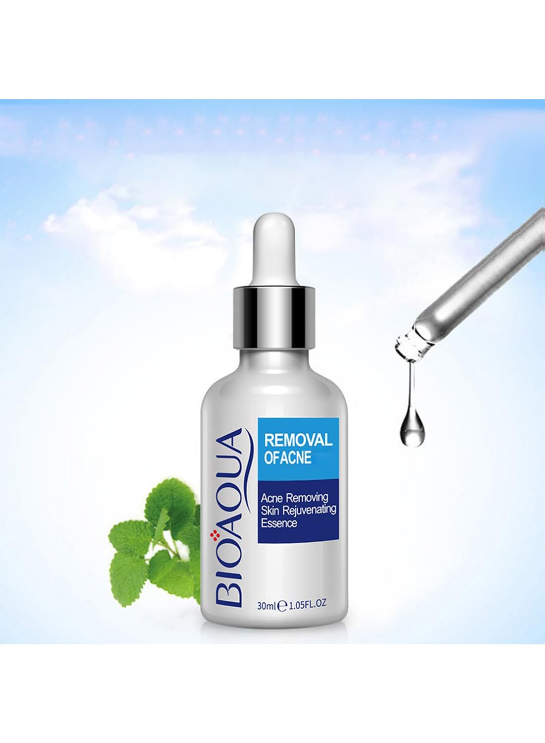 Anti-Acne Facial Serum, Gentle Face Moisturizer - 1 PC 30ml
