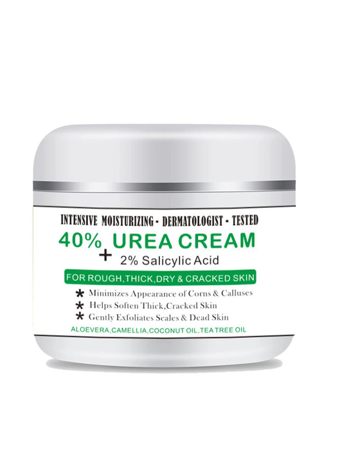 40% Urea Cream and 2% Salicylic Acid, Strength Exfoliator for Rough Skin 100g