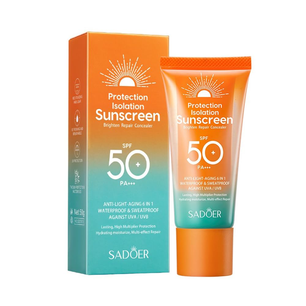 High Multiplier Protection Sunscreen SPF 50, Sunscreen Lotion for Unisex - 50g