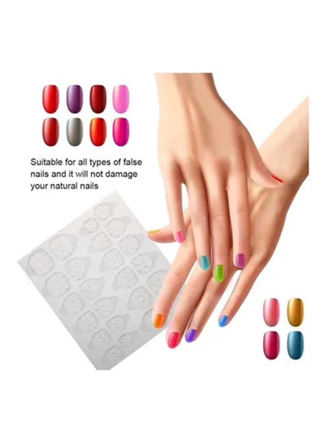 L&Wen 240-Piece Nail Adhesive Glue Tapes