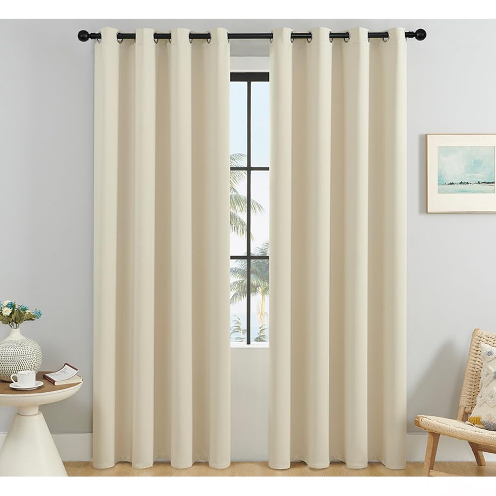 Blackout Curtains, Drapes Grommet Room Window Curtains