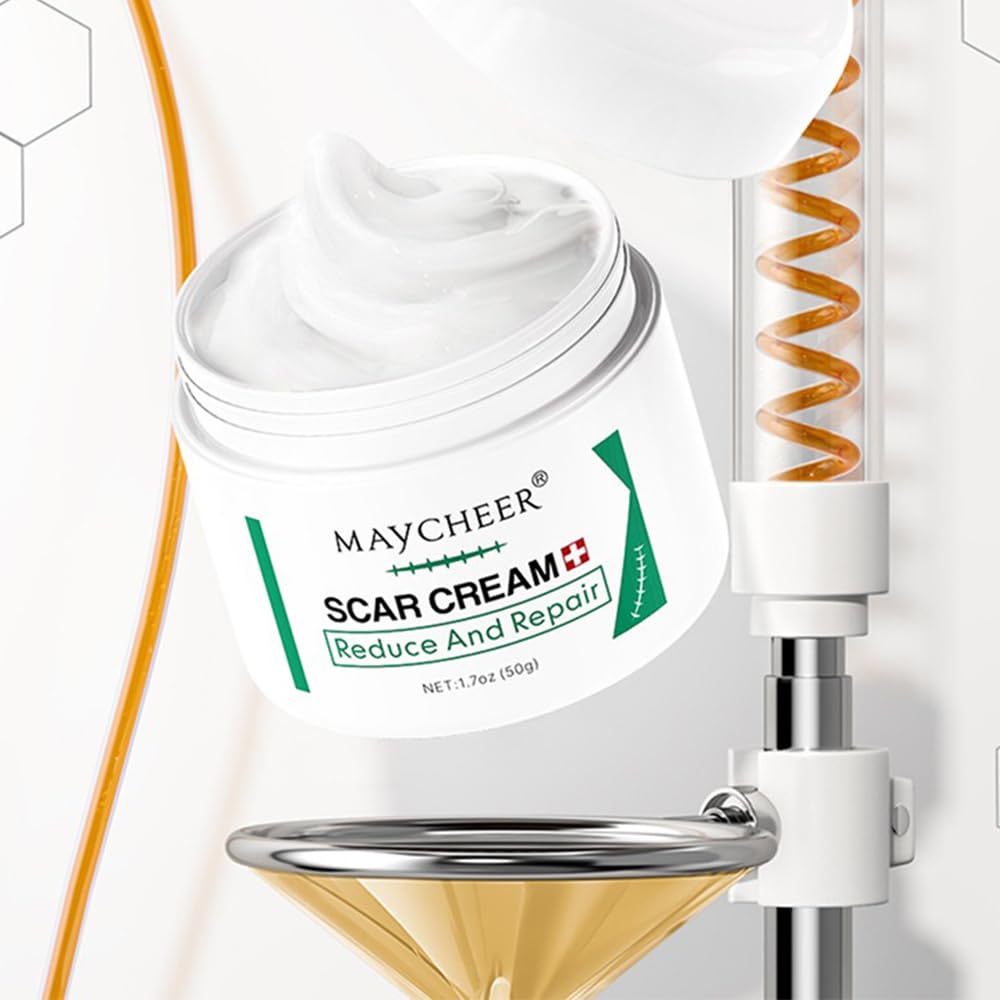 Scar Treatment Cream, Scar Removal Cream for Injury, Burns, Stretch Marks - 50g