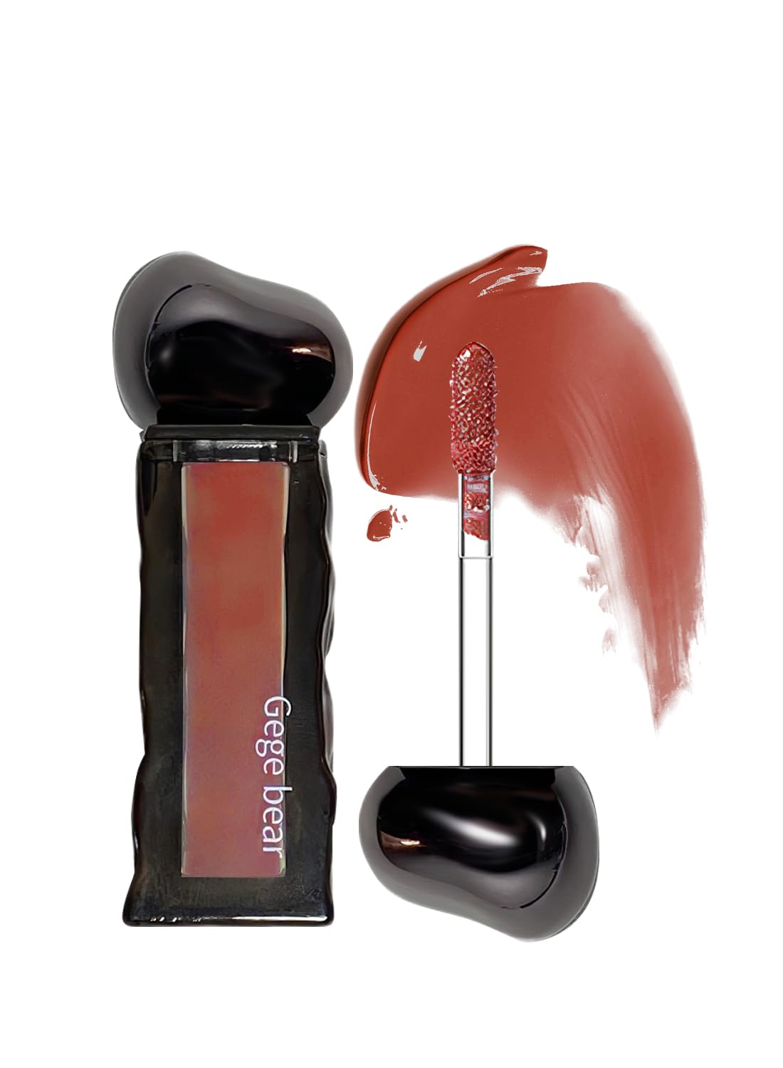 Lip Gloss, Mirror Glossy Ultra Hydrating Long Lasting Nonstick Cup Moisturizing High Pigmented Liquid Lipstick, Plump Lips and Improve Complexion