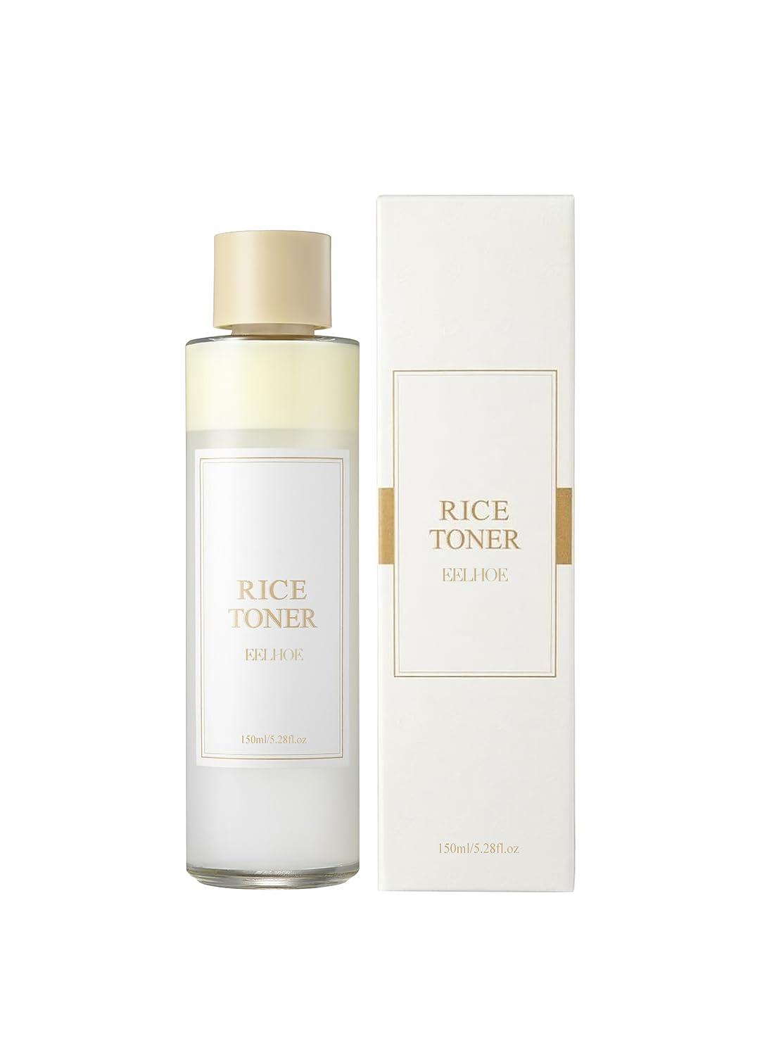 Rice Toner, Deep Moisturizing Hydrating Soothing Essential Toner for All Skin Types, Repair Skin Barrier, Firm and Smooth Facial Skin, Gifts for Women 150ml