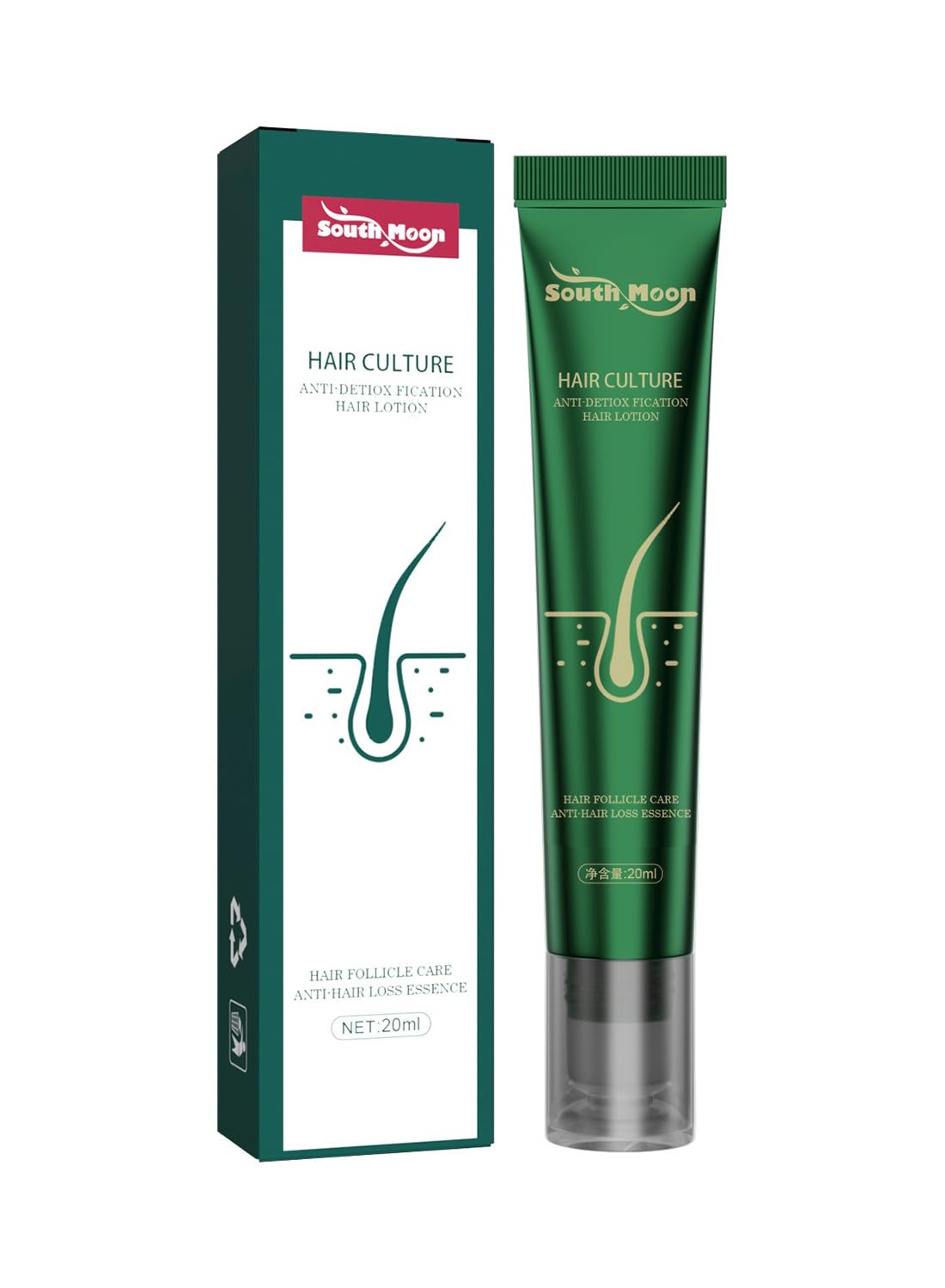 Hair Growth Serum, Anti Hair Loss Essence, Strengthening Hair Regrowth Oil, Hair Loss Treatment, Repair Hair Damage, for Thicker Longer Fuller Hair 20ML