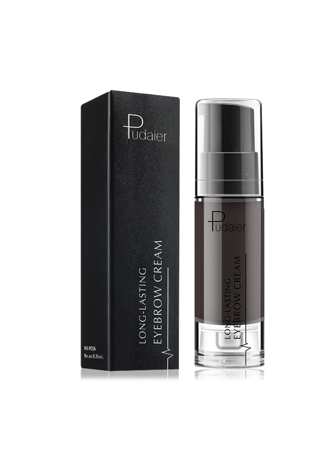 Eyebrow Dye Cream, Long Lasting Waterproof No Smudge Eyebrow Gel, Eyebrow Tint for Eyebrow Makeup & Eyebrow Styling 6g