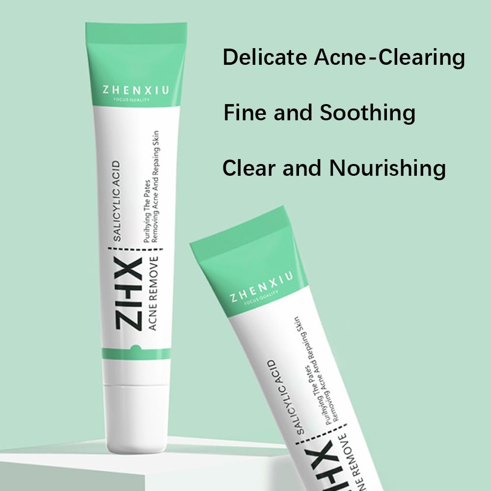 Acne Treatment for Face, Refreshing Acne Cream, Fast Active Blemish Remover