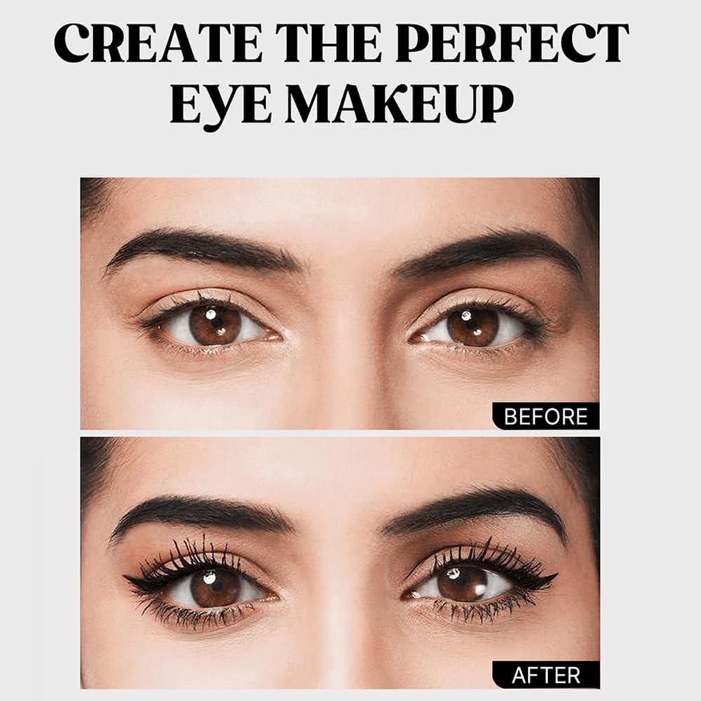 3Pcs Liquid Eyeliner Pen, Lasting Waterproof Ultrafine Eye Liner for Women 01