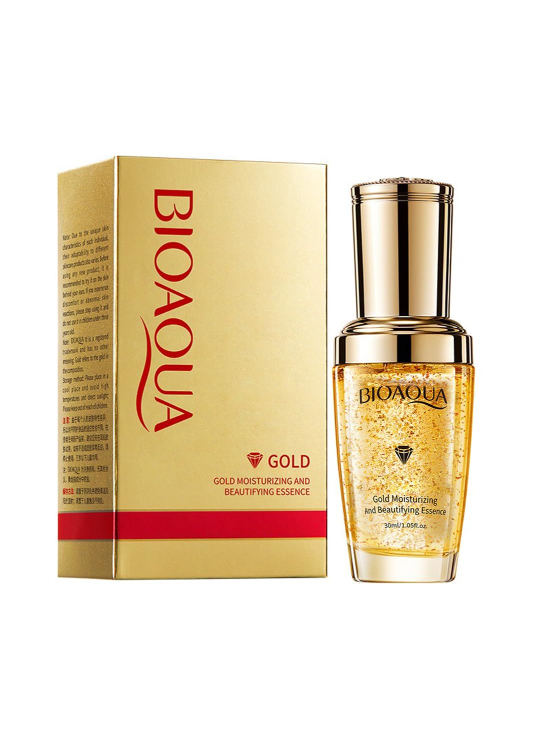 Moisturizer Serum, Hydrating Gold Essence Anti-Aging Wrinkle Firming - 30ml