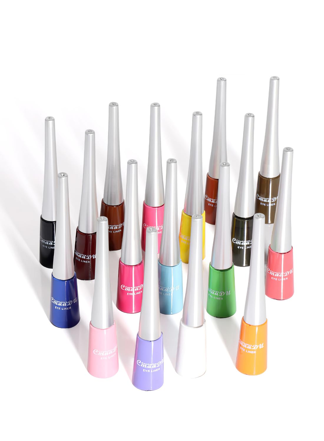 L&Wen Matte Liquid Eyeliner, Colorful Waterproof Long Lasting Sweat Proof High Pigment Pencil, Quick Drying Eyes Makeup for Women