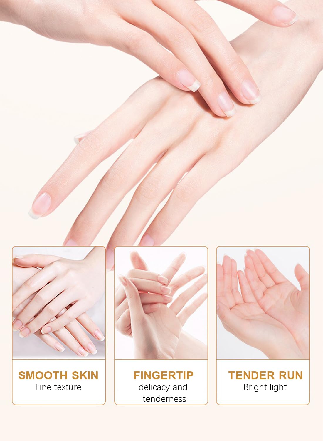 Body Skin Repair, Collagen Anti-Aging Hand Cream, Moisturizing Fast Absorb Hand Lotion to Nourish Dry Rough Skin, 30gX5pcs