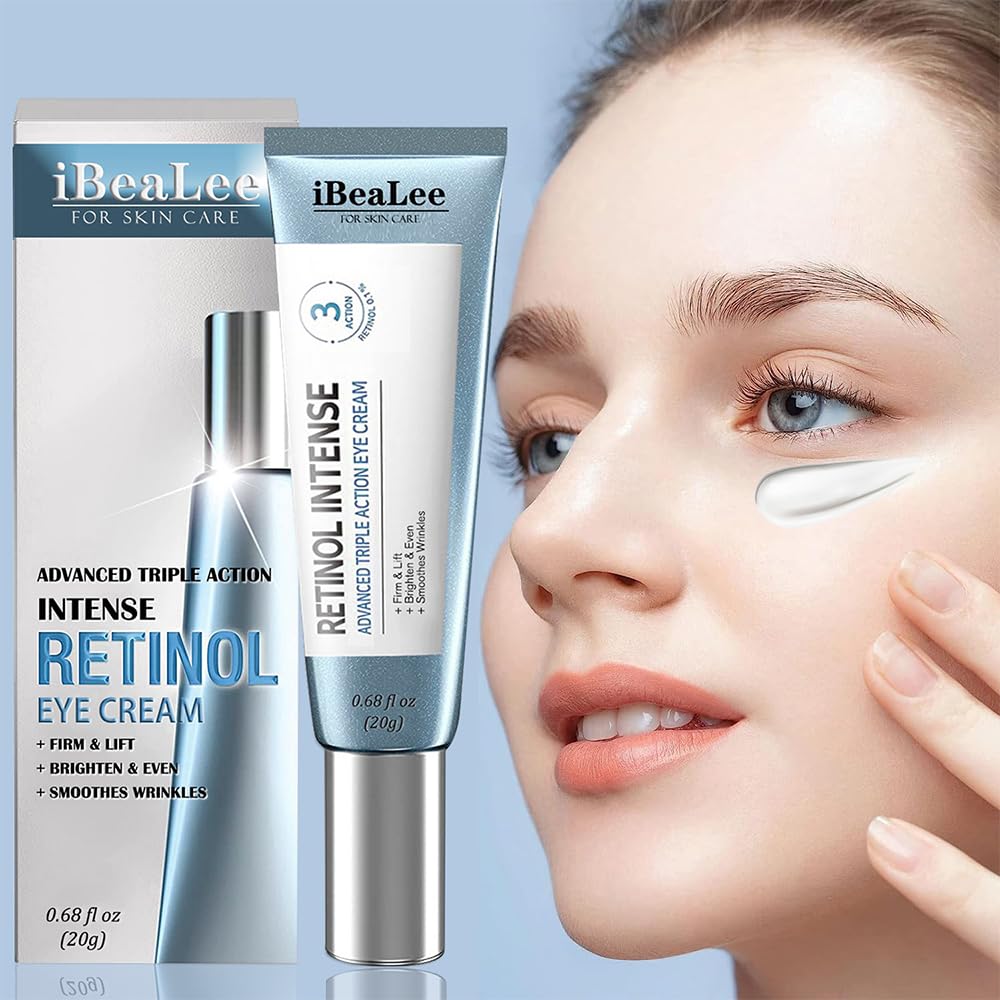 Retinol Eye Cream for Anti-Wrinkle, Anti-Aging Under Eye Treatment Cream, 20g
