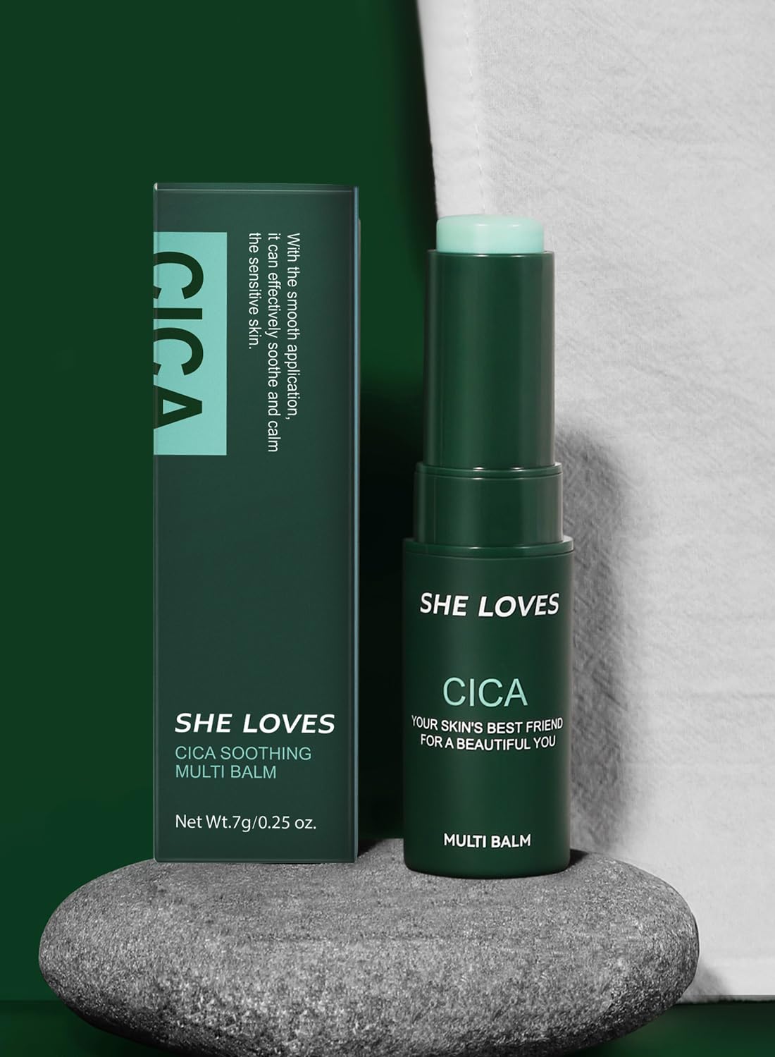 L&Wen Soothing Multi Balm, Moisturizing Nourishing Face Moisturizer, Repairs the Redness, Strengthens the Skin Barrier, Soothes Skin Discomfort, for Face and Body