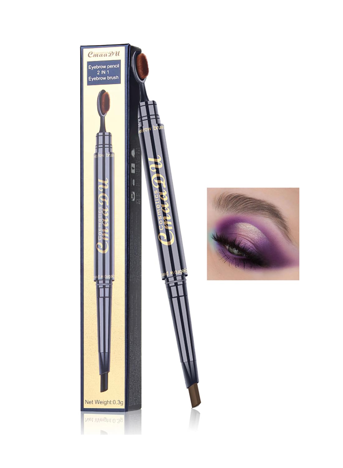Eyebrow Toothbrush Pencil