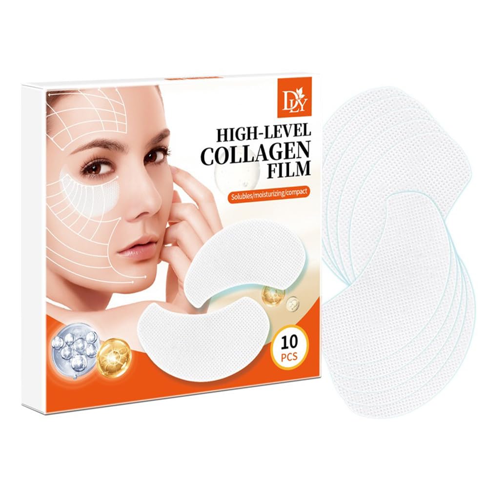Collagen Under Eye Patches Masks, Anti-Aging Eye Treatment Pads - 10 Pcs