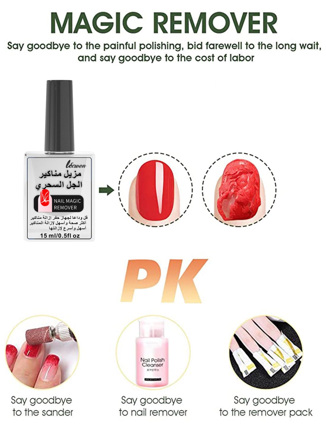 Gel Nail Polish Remover
