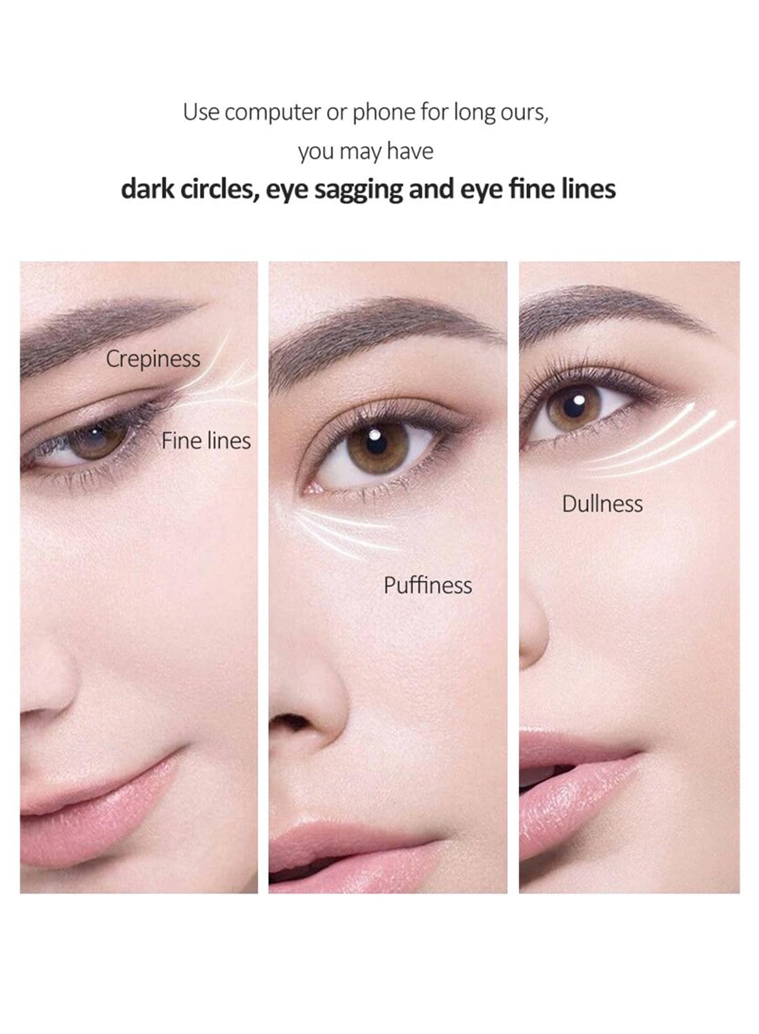 Anti-Aging Eye Serum, Fast-Absorbing Hydrating Eye Skin Care for Eyes 20g