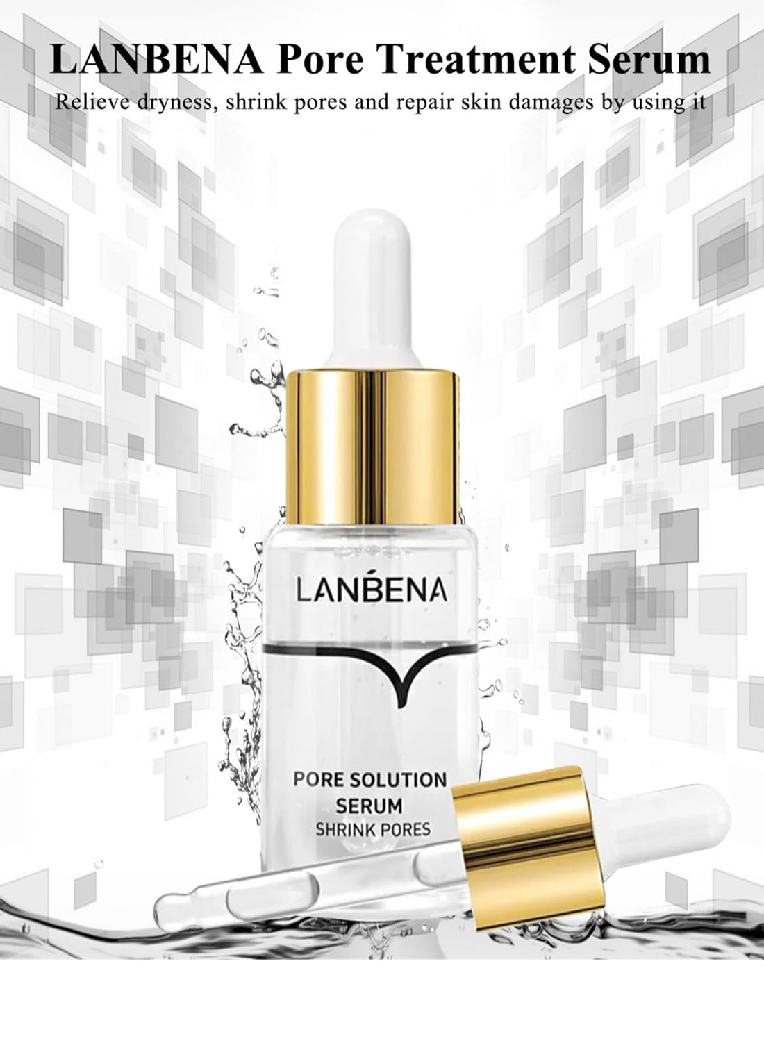 Blackhead Remover, Pore Solution Serum for Face and Nose 15ml