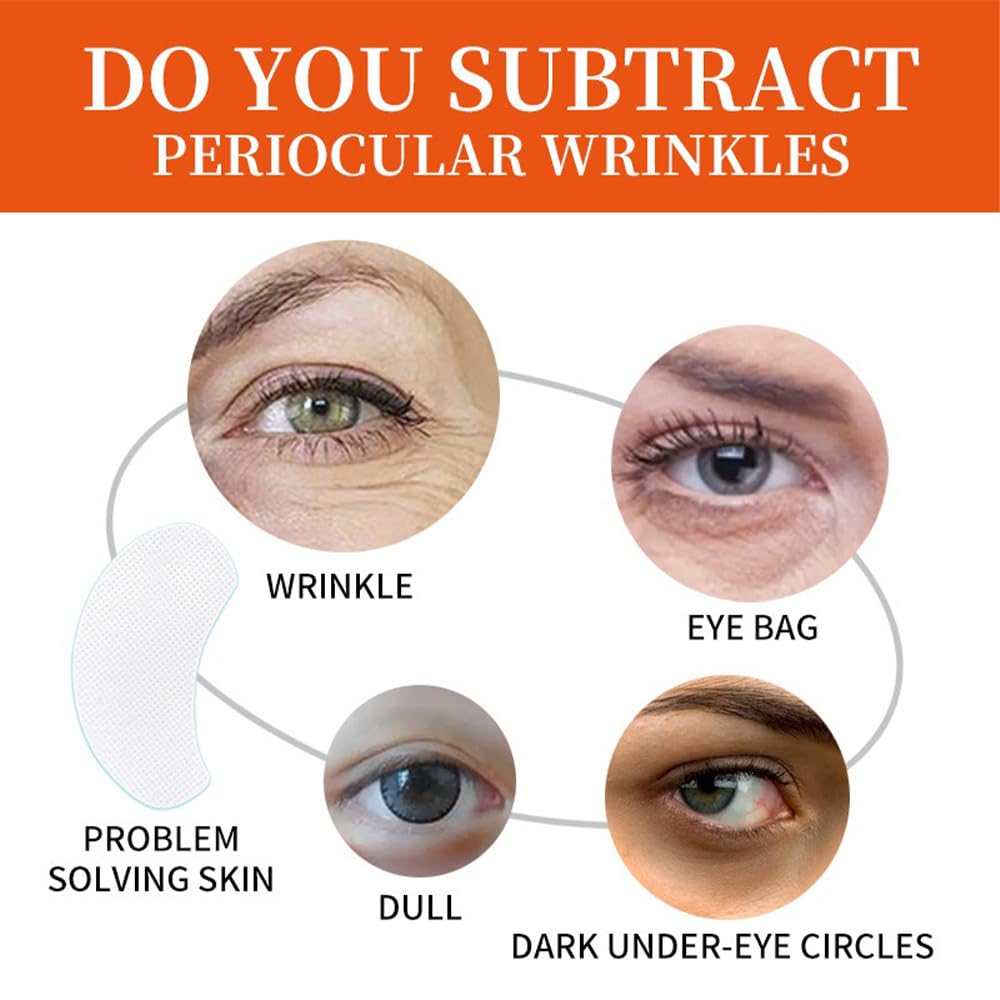 Collagen Under Eye Patches Masks, Anti-Aging Eye Treatment Pads - 10 Pcs
