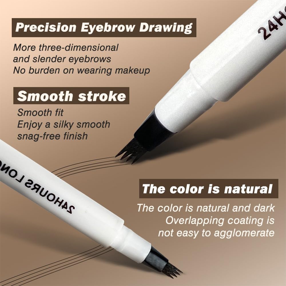 Eyebrow Pencil Liquid with 4 Fork Tip