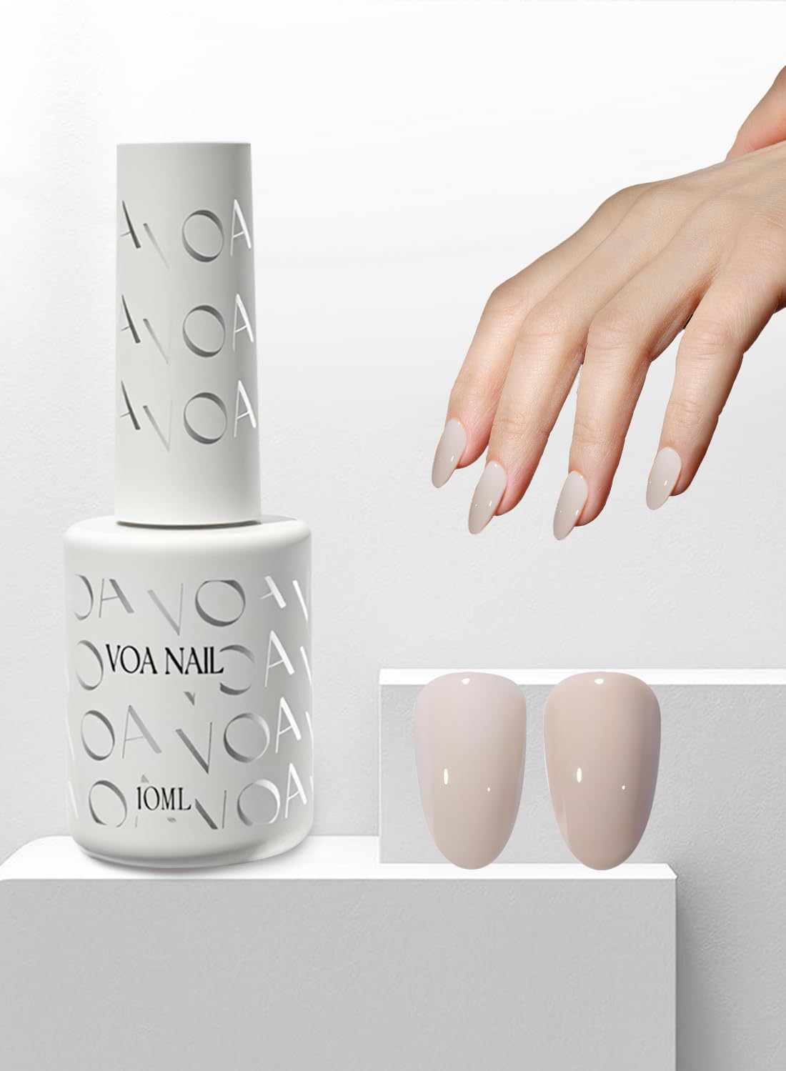 3 in 1 One Step Gel Polish, Soak Off LED UV Nail Gel Polish, No Need Base and Top Coat, Long Lasting Safe Fast Cure Nail Art for Starter Salon DIY at Home 10ml