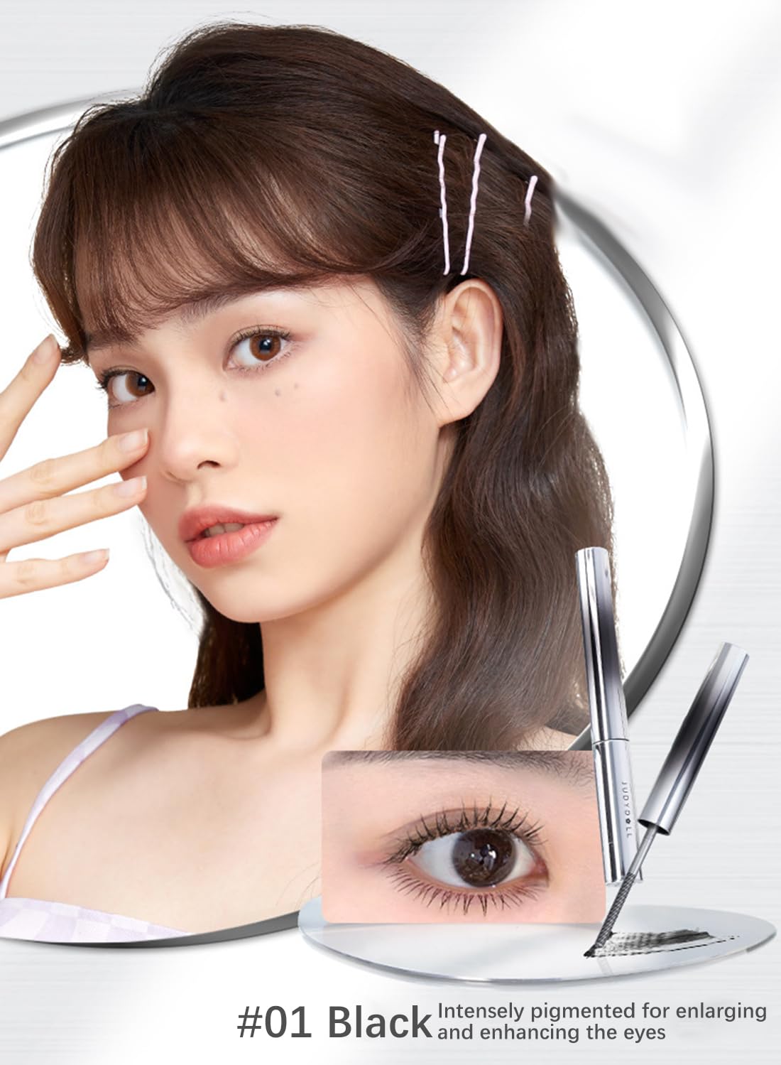 Eyelash Mascara, Long Lasting Waterproof Quick Dry Lash Extension - 2g Black