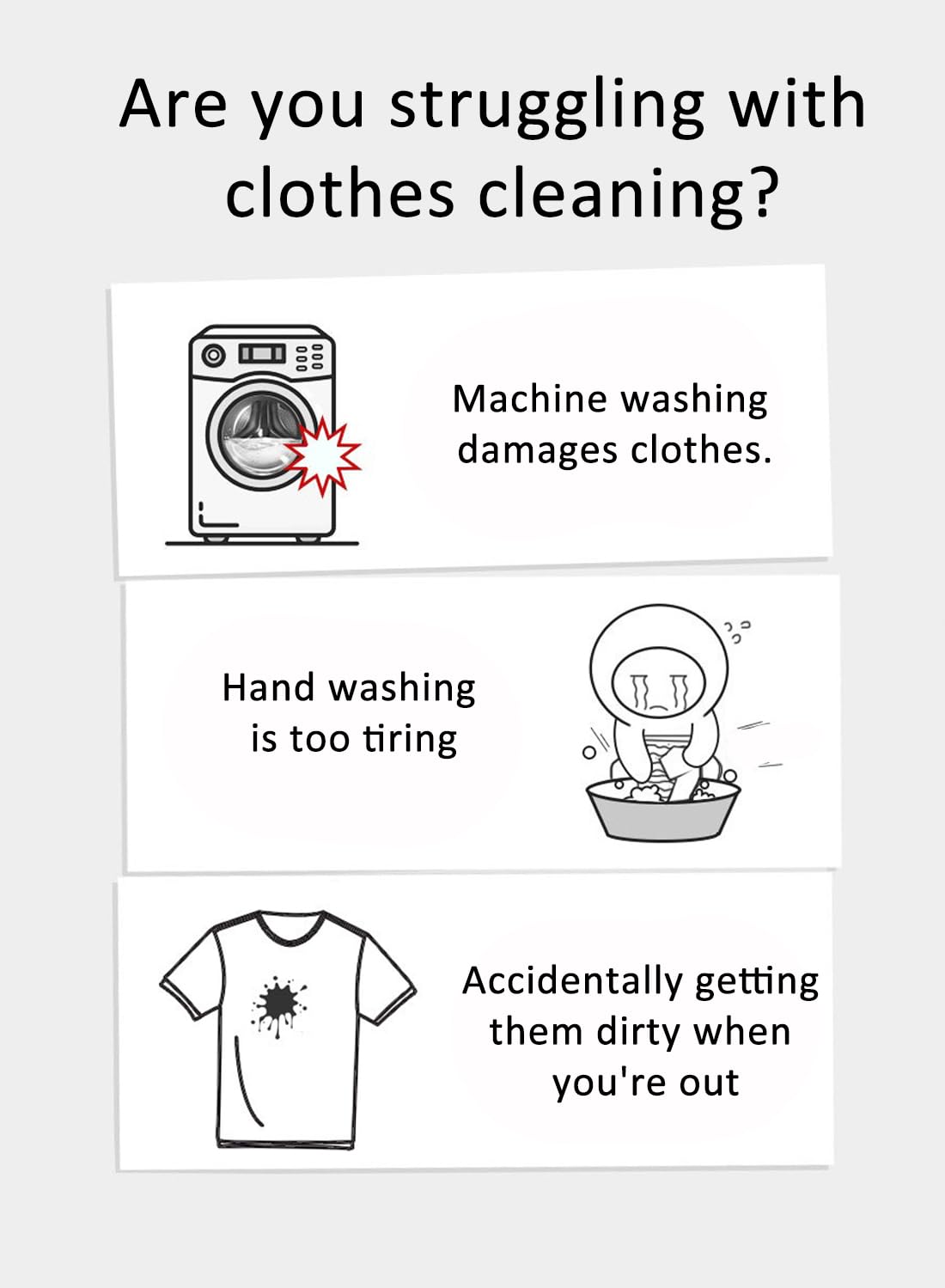 Cleaning Wipes, Instant Stain and Spot Remover Wet Wipes for Clothes 20Pcs