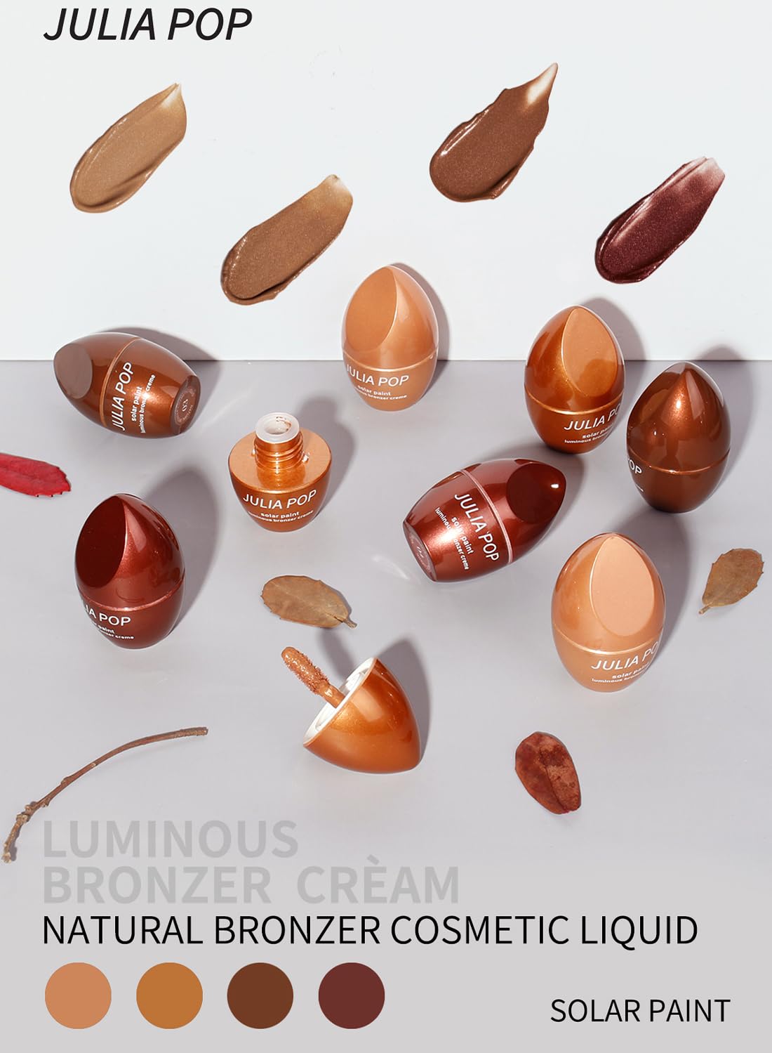 Face Contour Cream, Natural Matte Waterproof Long Lasting Luminous Bronzer Cream, Face Contour Illuminator Makeup, Smooth Face Contouring Highlighter Liquid Stick