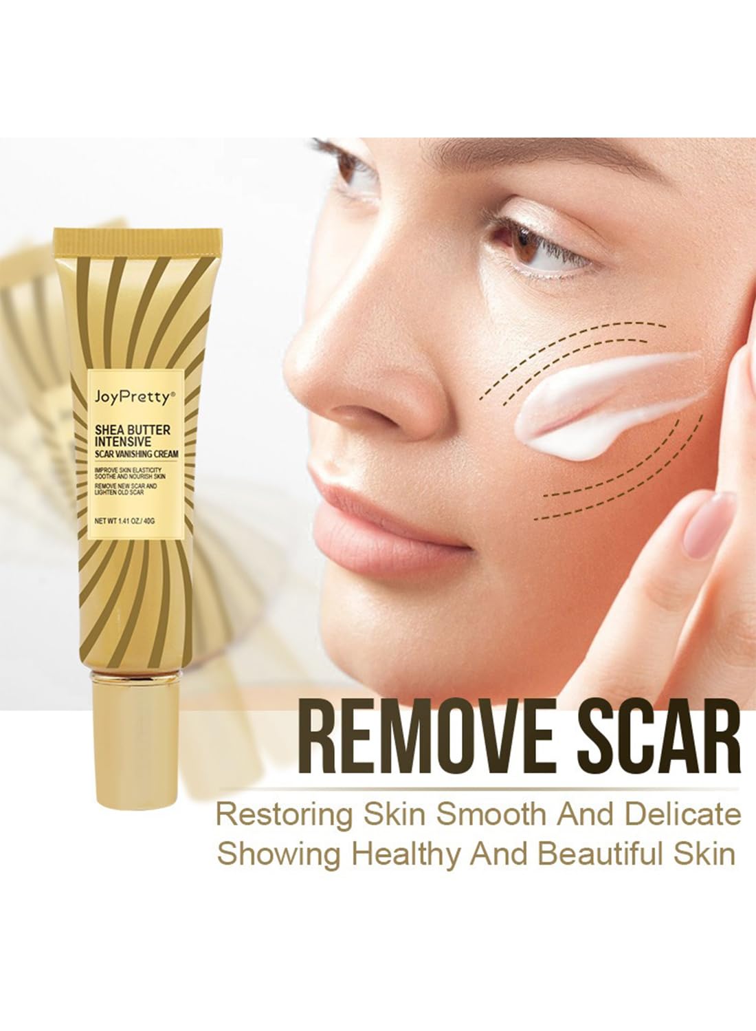 Scar Reducing Treatment, Intensive Repairing Scar Cream from Burns, Surgery 40g