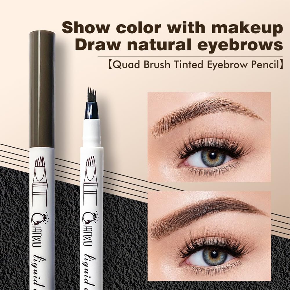 Eyebrow Pencil Liquid with 4 Fork Tip