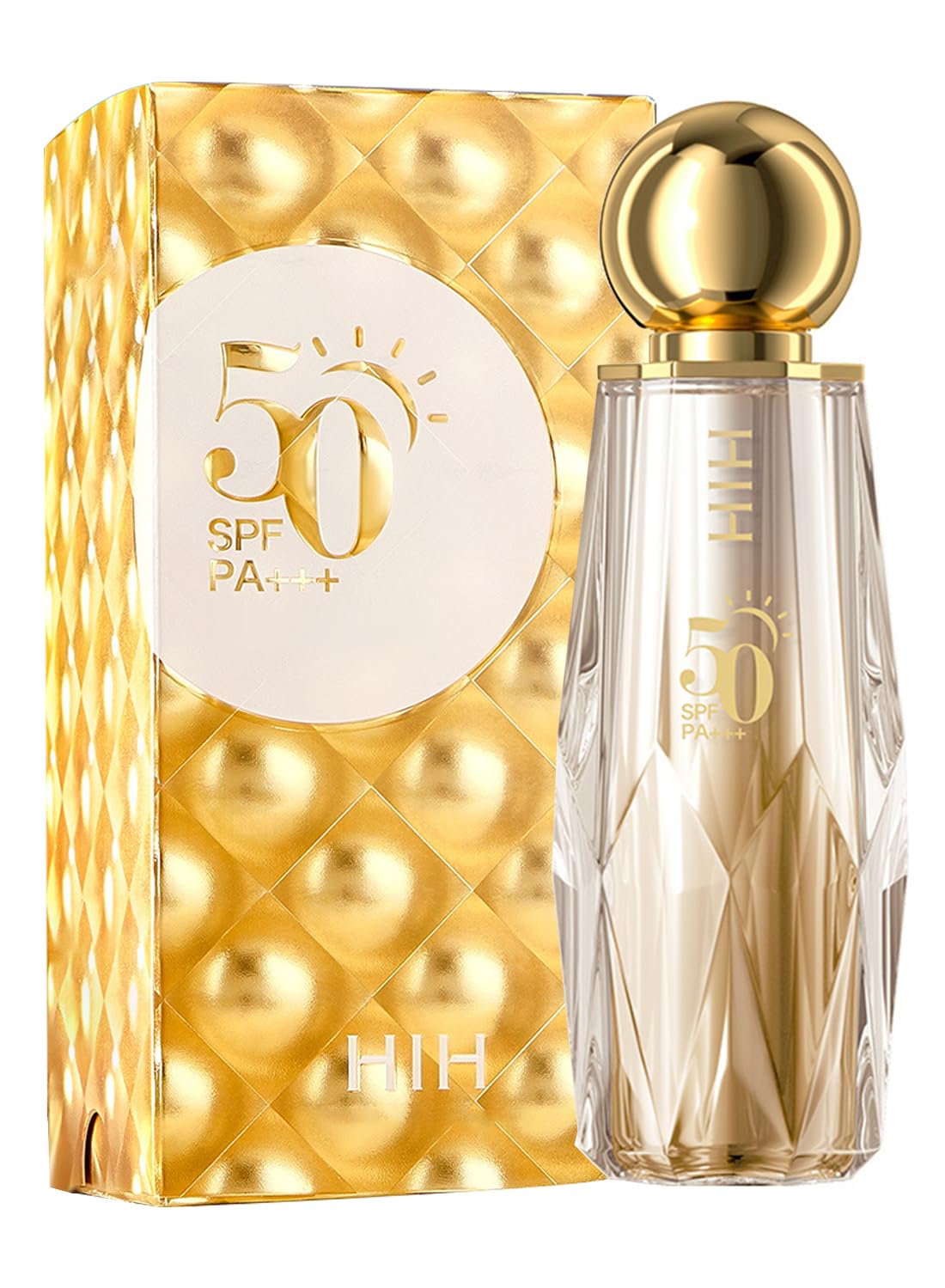 Isolation Sunscreen SPF 50 PA+++ Refreshing Moisturizing Non-Sticky Brighten Natural Long Lasting Professional Sunscreen for Face for Women 30ML