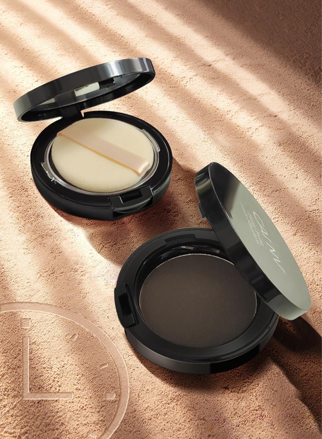 Instantly Hair Shadow Stick with Puff Touch, Root Touch Up Hair Pressed Powder, Root Cover Up Hair Color for Thinning Grey Hairline, Hair Root Concealer for Women and Men 10G