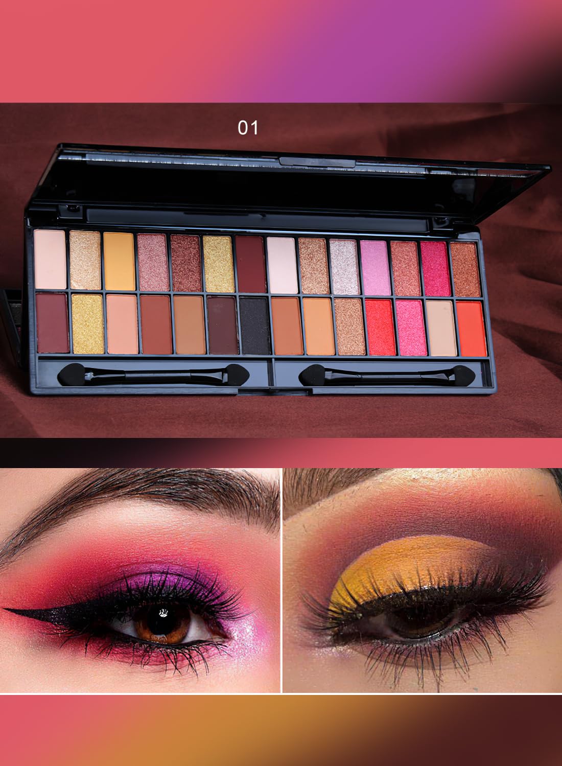 Eyeshadow Palette with Brushes
