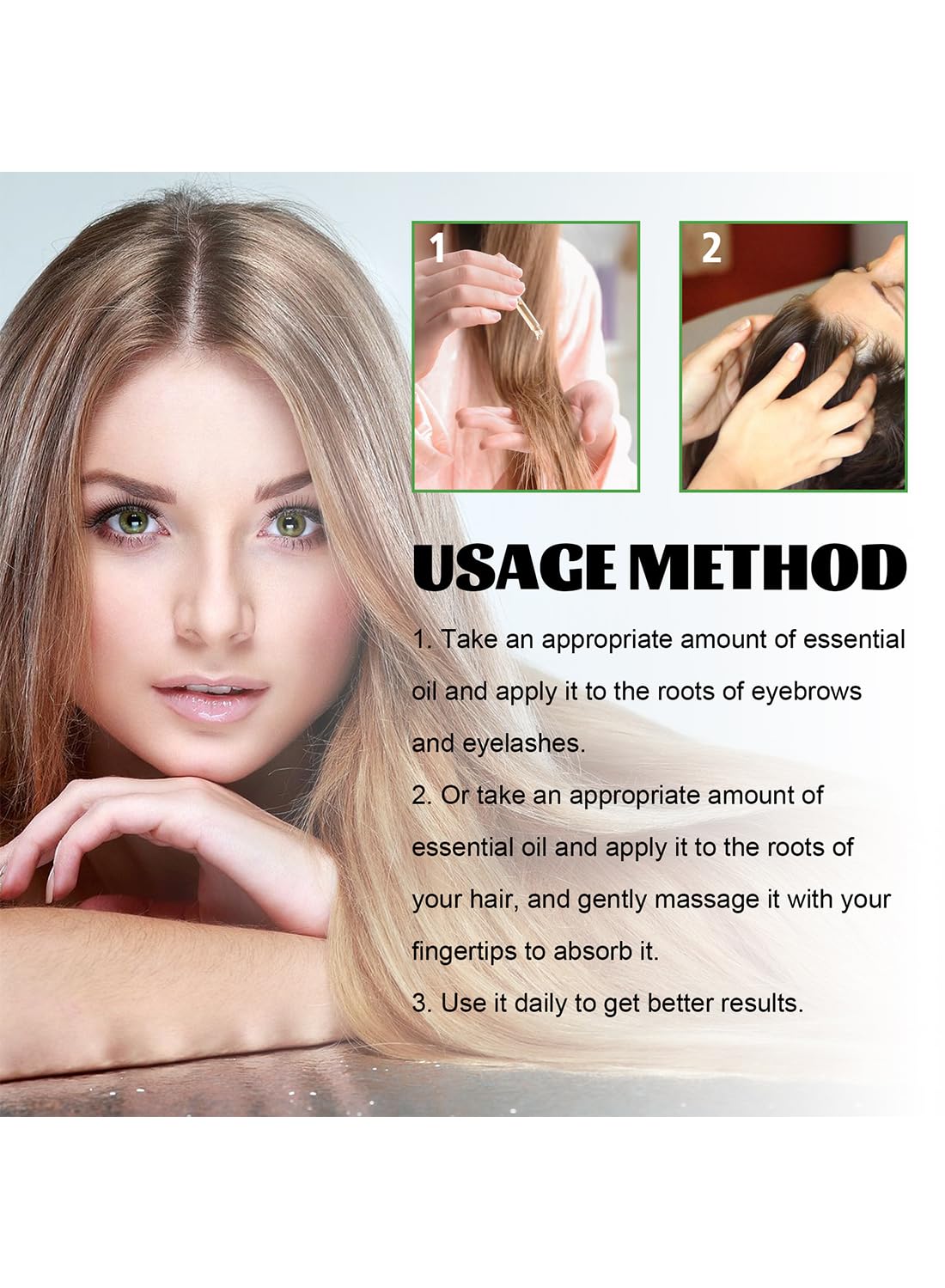 Black Castor Oil for Hair Growth, Multi-Purpose Castor Oil, 100% Pure Cold Pressed, Moisturizing Anti Dandruff Hair Growth Oil for Unisex 30ml