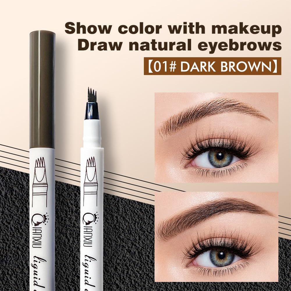 Eyebrow Pencil Liquid with 4 Fork Tip
