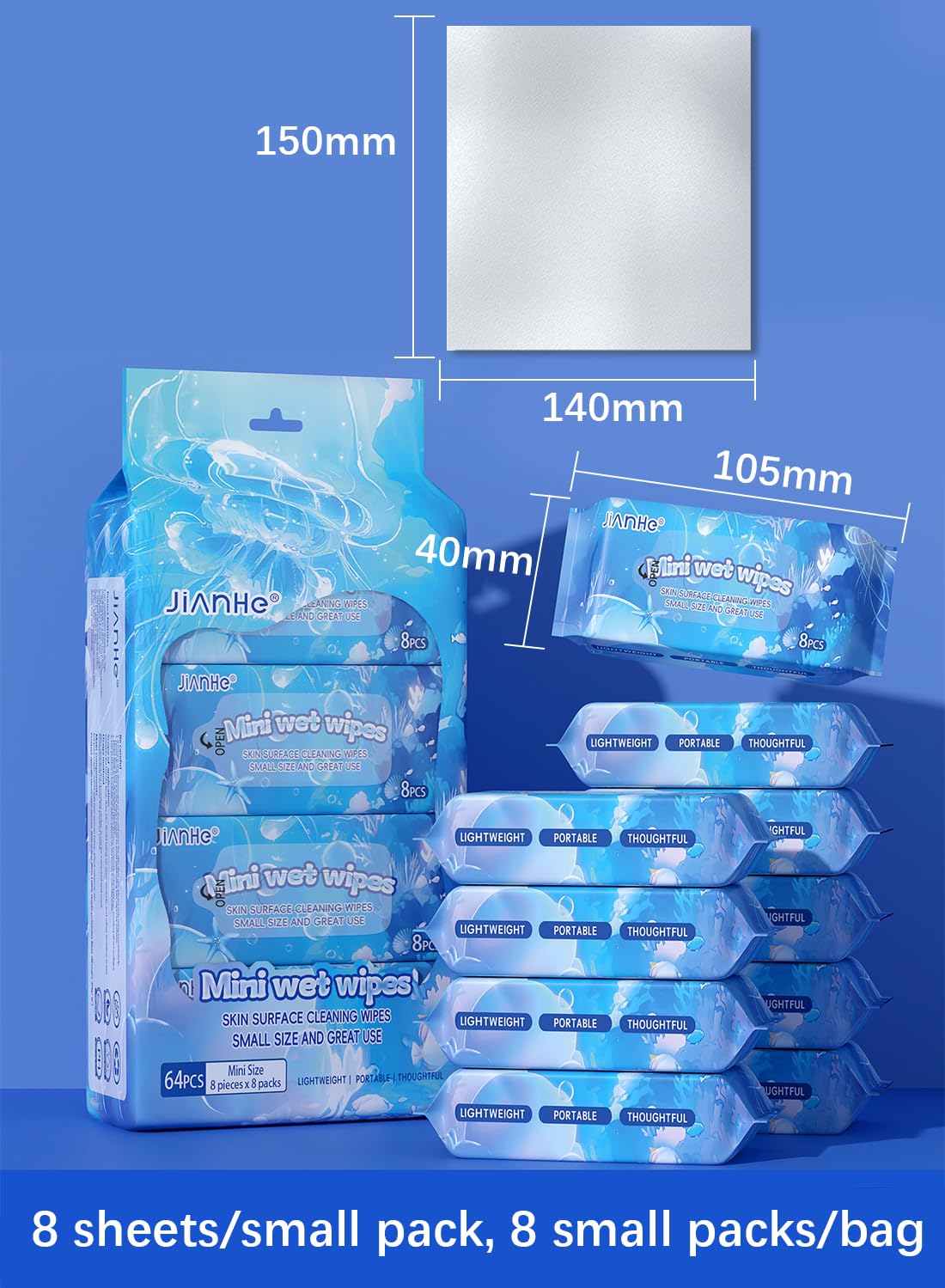 Mini Wet Wipes