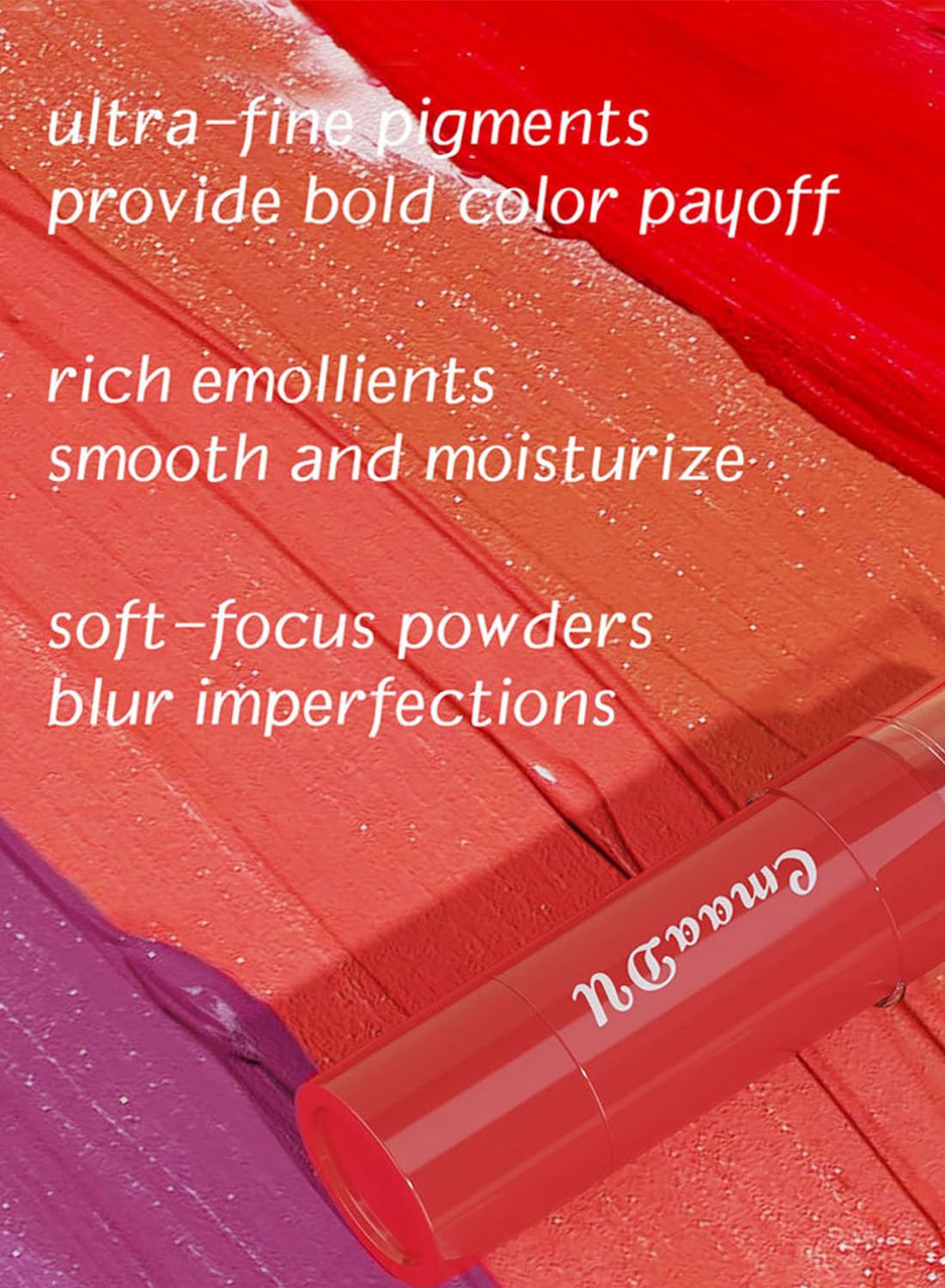2 in 1 Lipstick and Blush, High Pigment Longwear Natural Blush Stick, Waterproof Velvet Texture Lip Gloss Stick for Cheeks Eyes Lips, Matte Finish, for All Skin Tones