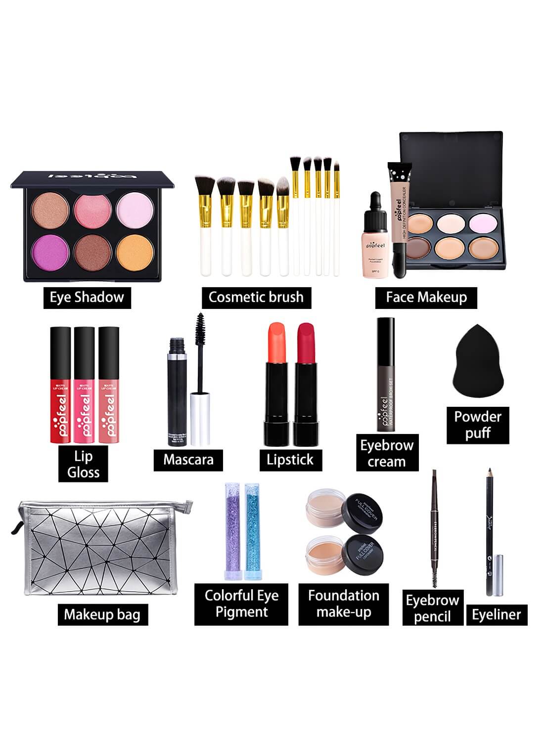 POPFEEL All in One Makeup Kit