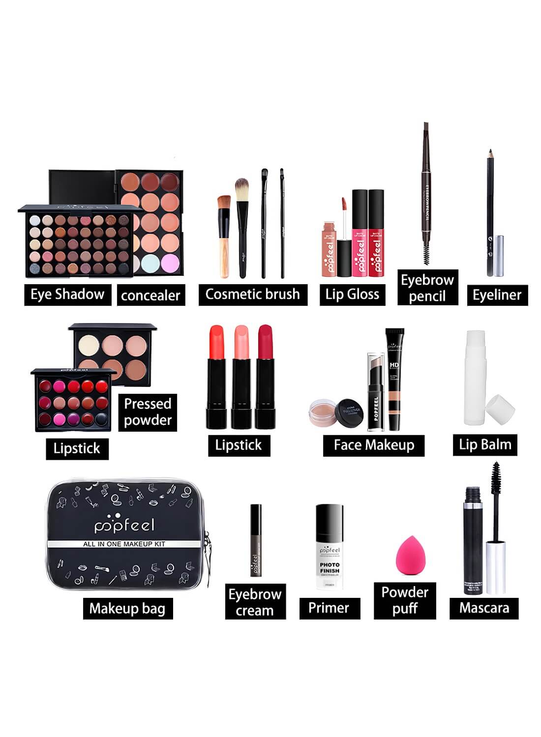 POPFEEL All in One Makeup Kit