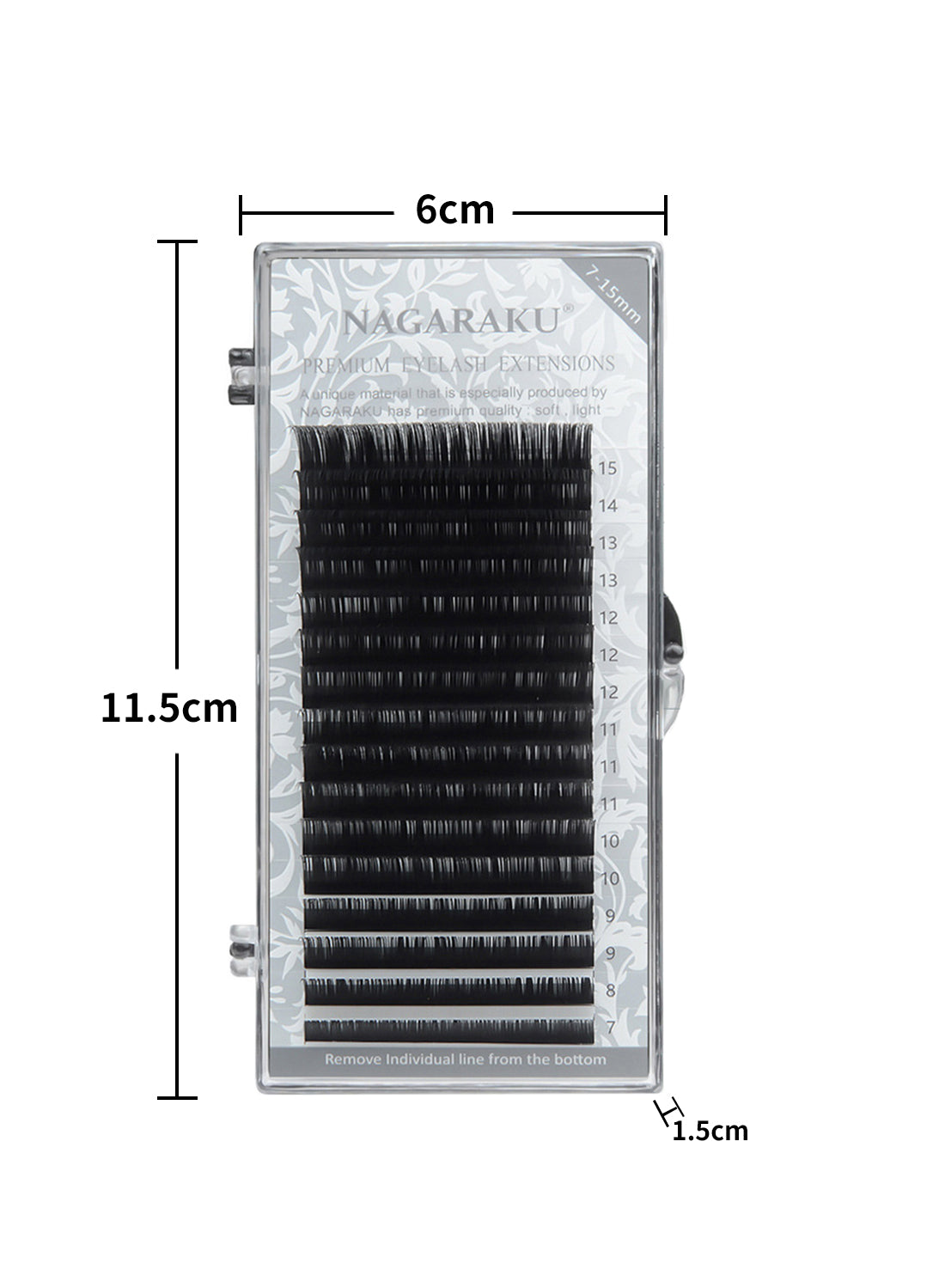 NAGARAKU Fake False Eyelashes Grafting  (7mm-15mm Mix)