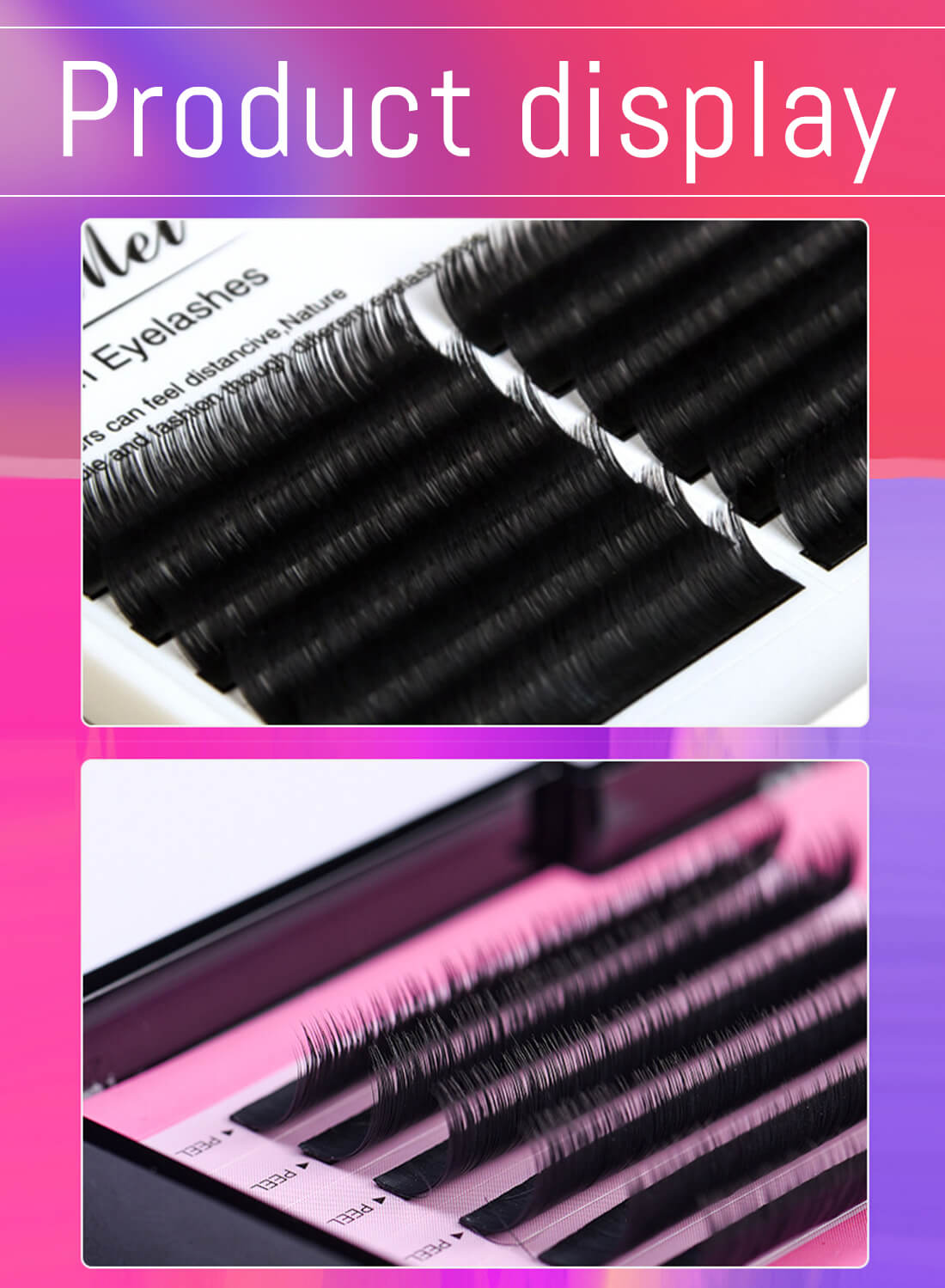 JIANMEI Fake False Eyelashes Grafting