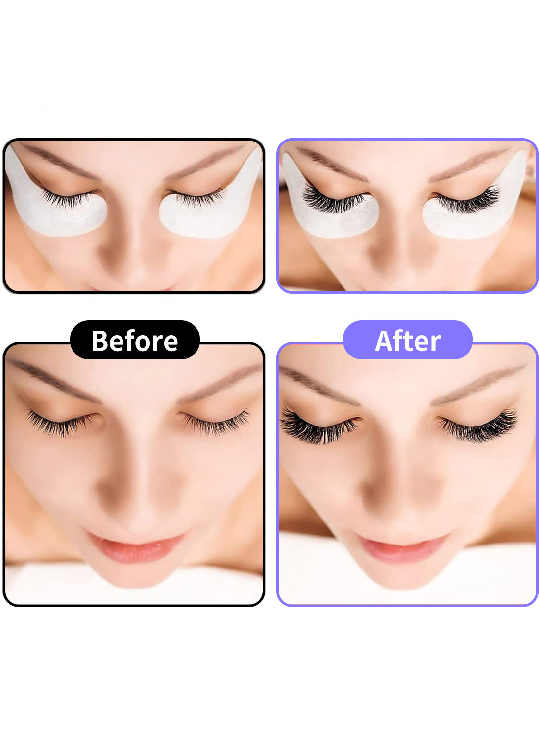 Eye Gel Patch for Eyelash Extension 50 Pairs