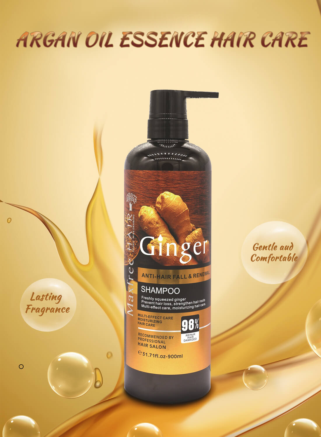 Ginger Shampoo 900ml