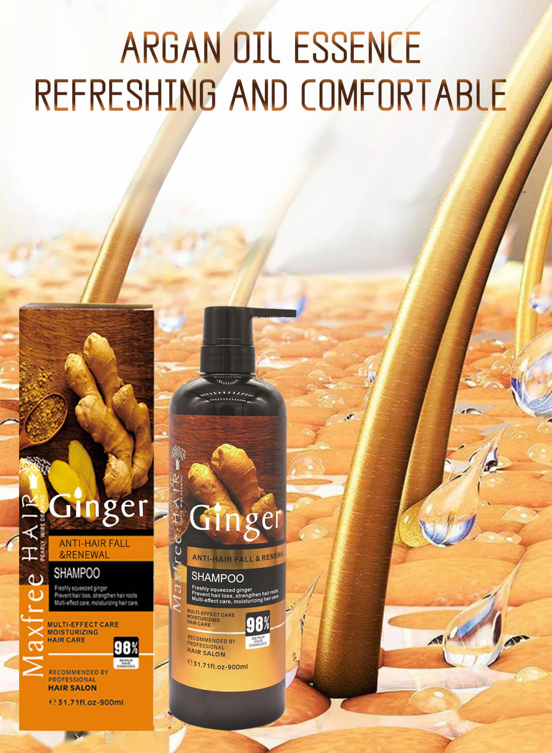 Ginger Shampoo 900ml